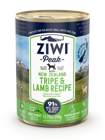 ZiwiPeak TRIBE & LAMB 390 gr. Dåsefoder